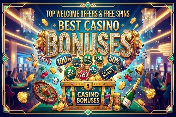 Best Casino Bonuses This Month Top Welcome Offers and Free Spins